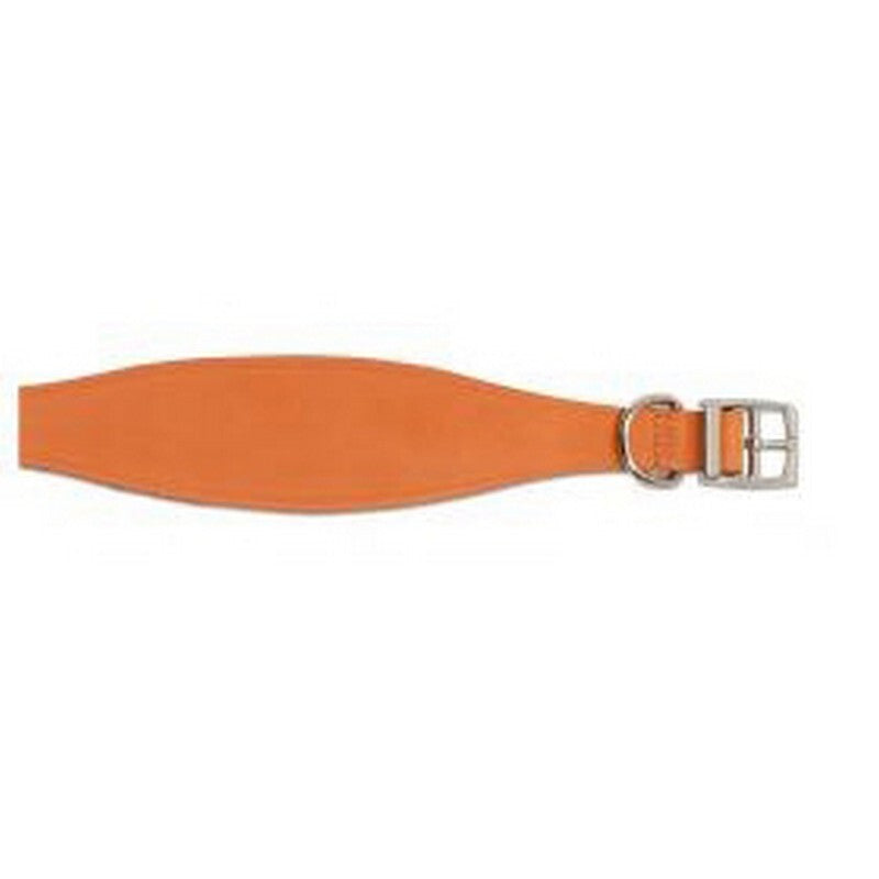 Ancol Tan Leather Greyhound Collar 35cm