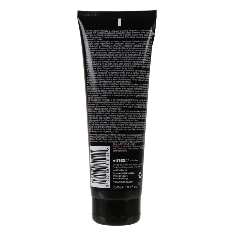 Animology Curly Coat Shampoo 250ml x 6