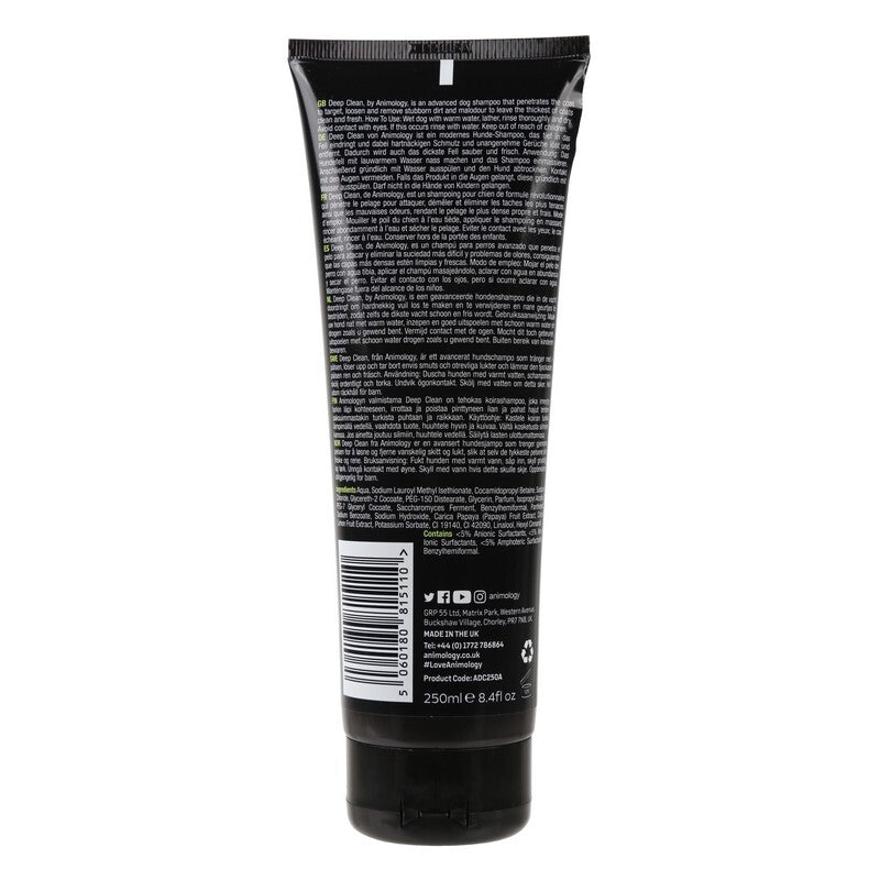 Animology Deep Clean Shampoo 250ml x 6