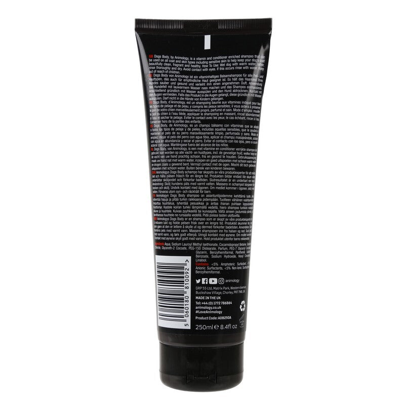 Animology Dogs Body Shampoo 250ml x 6