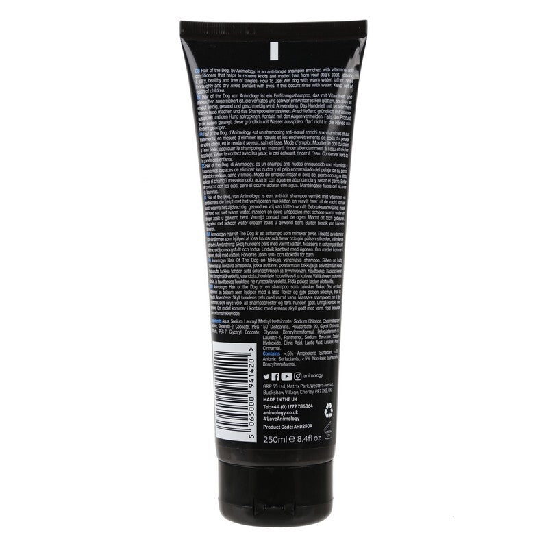 Animology Hair of The Dog Anti Tangle Shampoo 250ml x 6