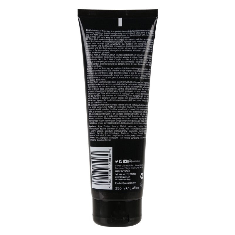Animology White Wash Shampoo 250ml x 6