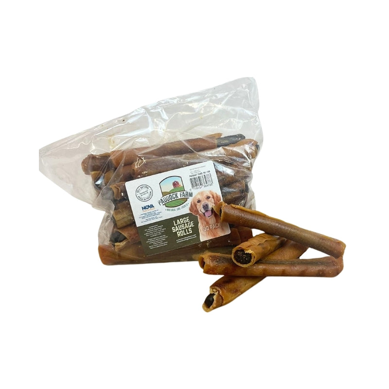 Nova Dog Chews Sausage Rolls Large 30 Pack