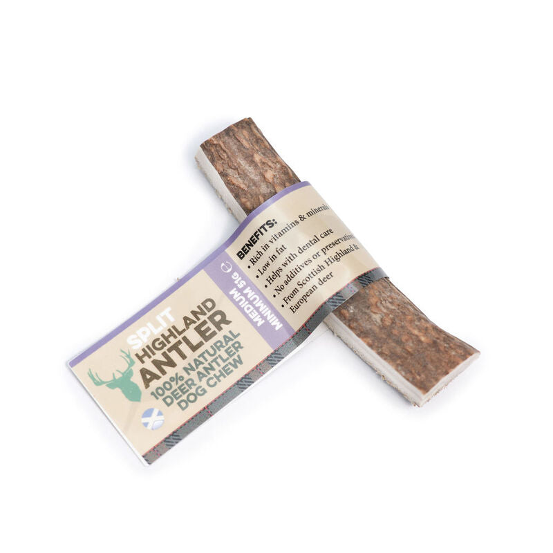 Nova Dog Chews Highland Antler Split Antler Bar Medium