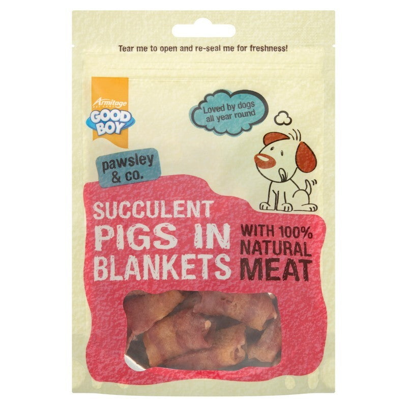Good Boy Succulent Pigs In Blankets 80g x 10