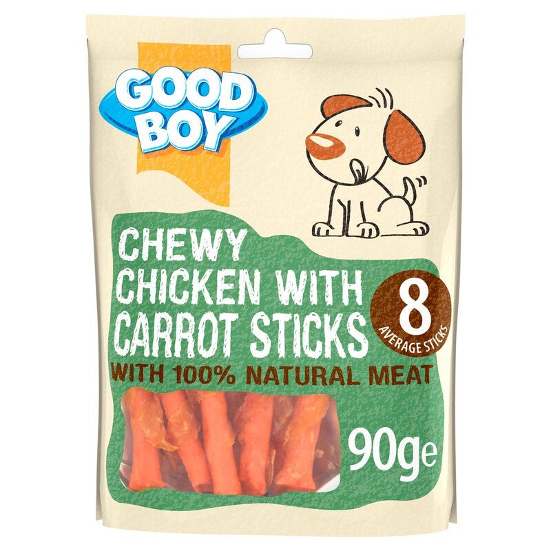Good Boy Chicken Carrot Sticks 90g x 10