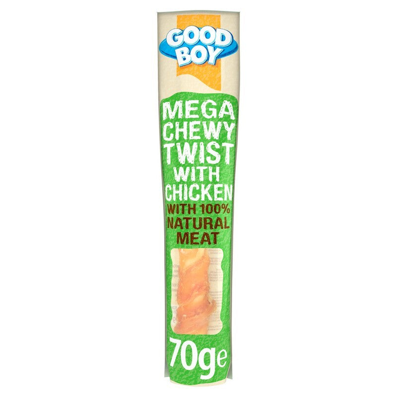 Good Boy Mega Chewy Twist with Chicken 70g x 18