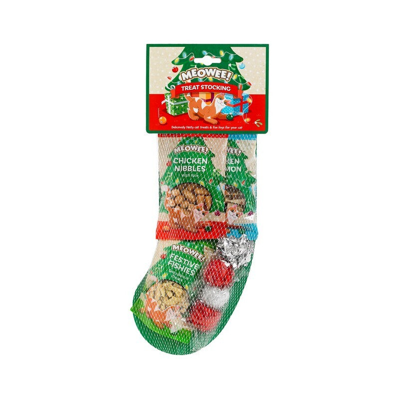 Meowee! Xmas Treat Cat Stocking