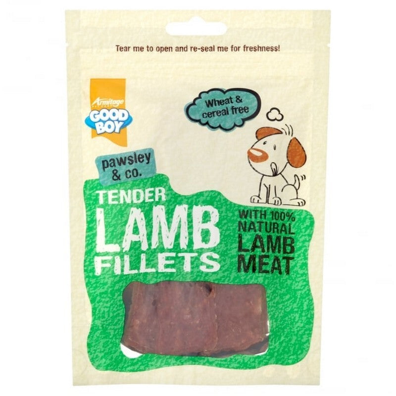 Good Boy Tender Lamb Fillets 80g x 10