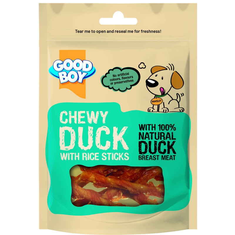 Good Boy Chewy Sticks Duck & Rice 70g x 10