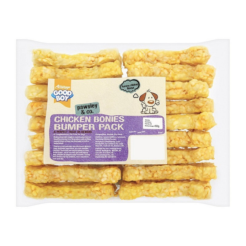 Good Boy Bonies Chicken pack of 18 x 6