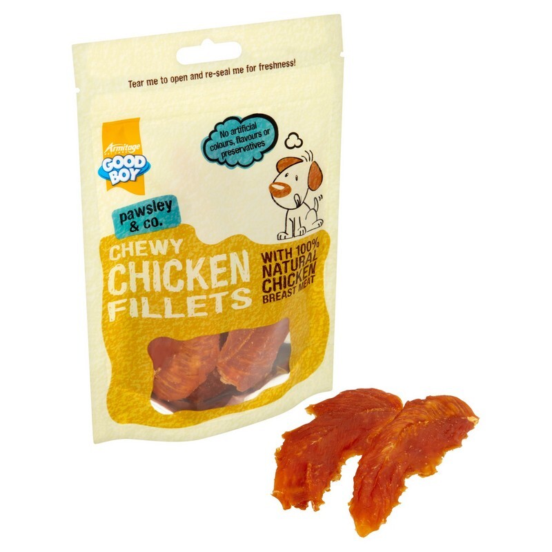 Good Boy Chewy Chicken Fillets 80g x 10