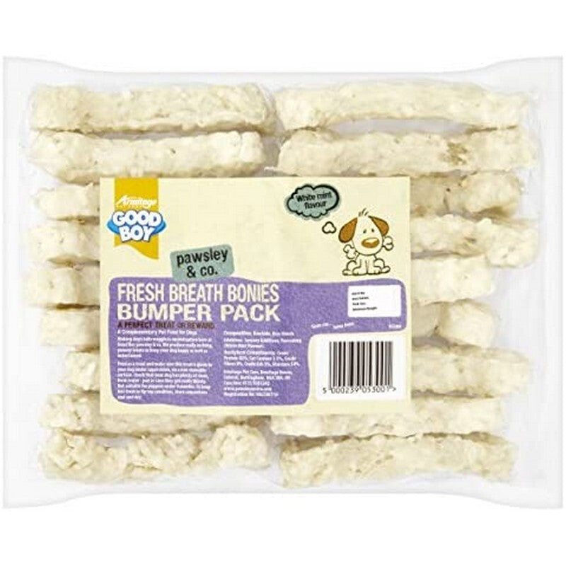 Good Boy Fresh Breath Bonies pack of 18 x 6