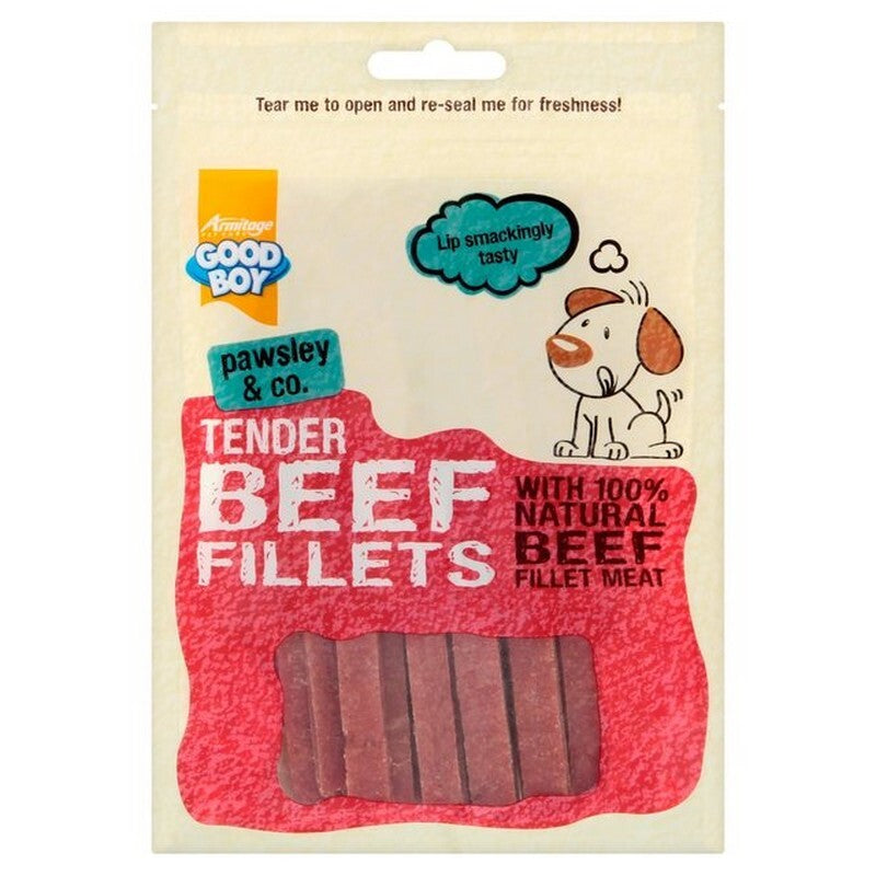 Good Boy Tender Beef Fillets 90g x 10