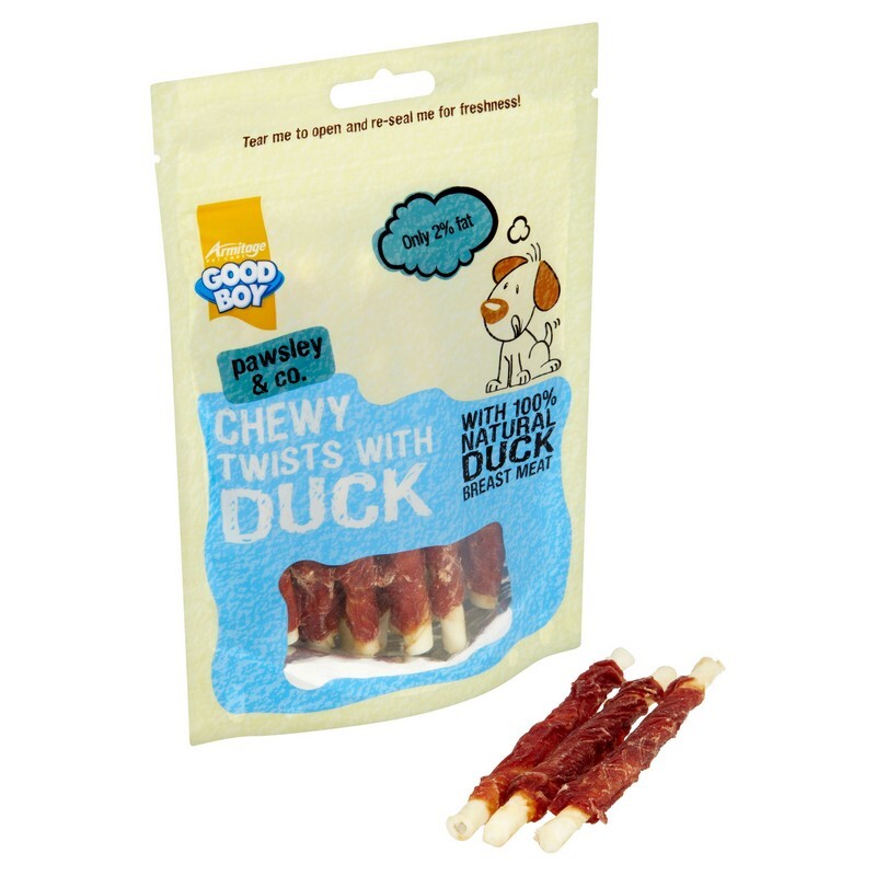 Good Boy Chewy Twists with Duck 90g x 10