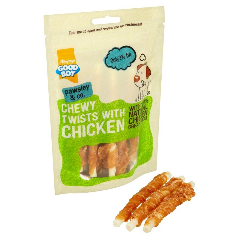 Good Boy Chewy Twists Chicken 90g x 10
