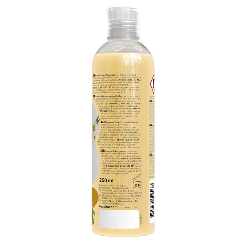 Beaphar Puppy with Camomile & Aloe Vera Shampoo 250ml x 6