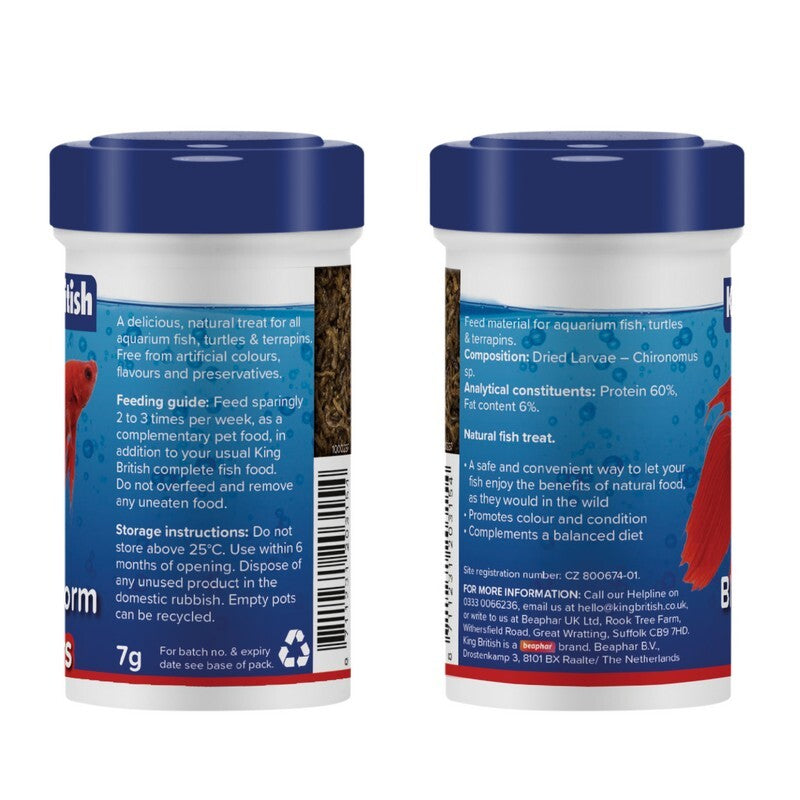 King British Bloodworm Treat 7g x 6