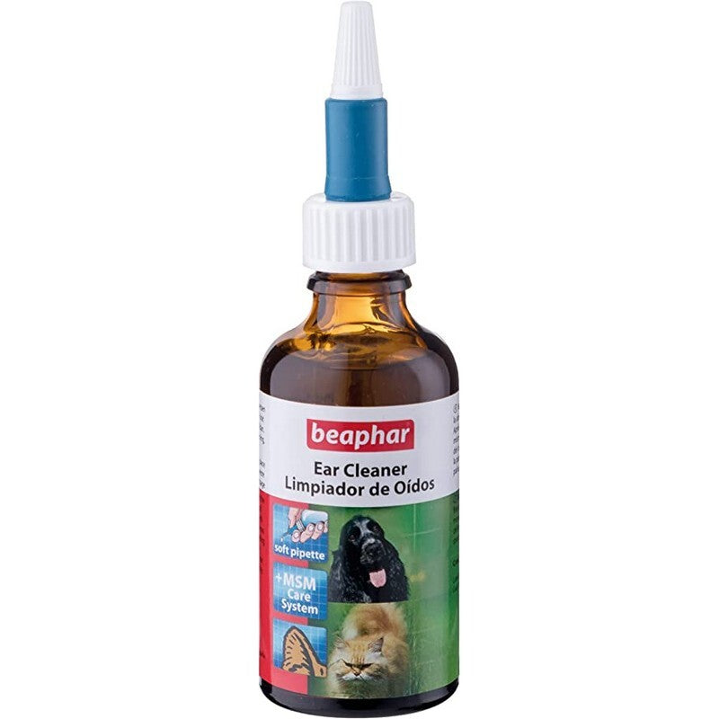 Beaphar Ear Cleaner for Cats & Dogs 50ml x 3