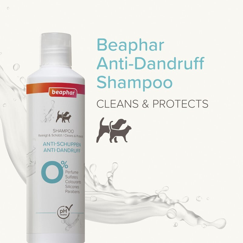 Beaphar Sensitive Skincare Anti-Dandruff Shampoo 250ml x 3