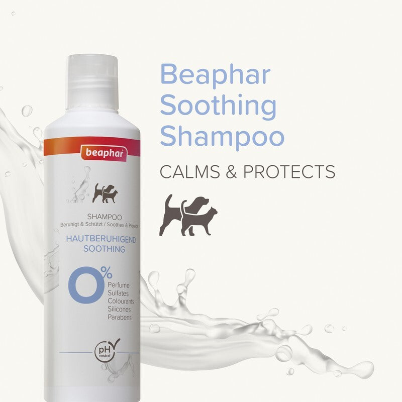 Beaphar Sensitive Skincare Soothing Shampoo 250ml x 3