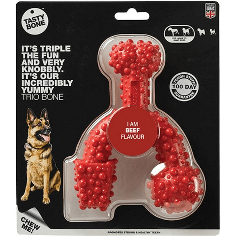 BFP Tasty Trio Bone Beef Large Chew