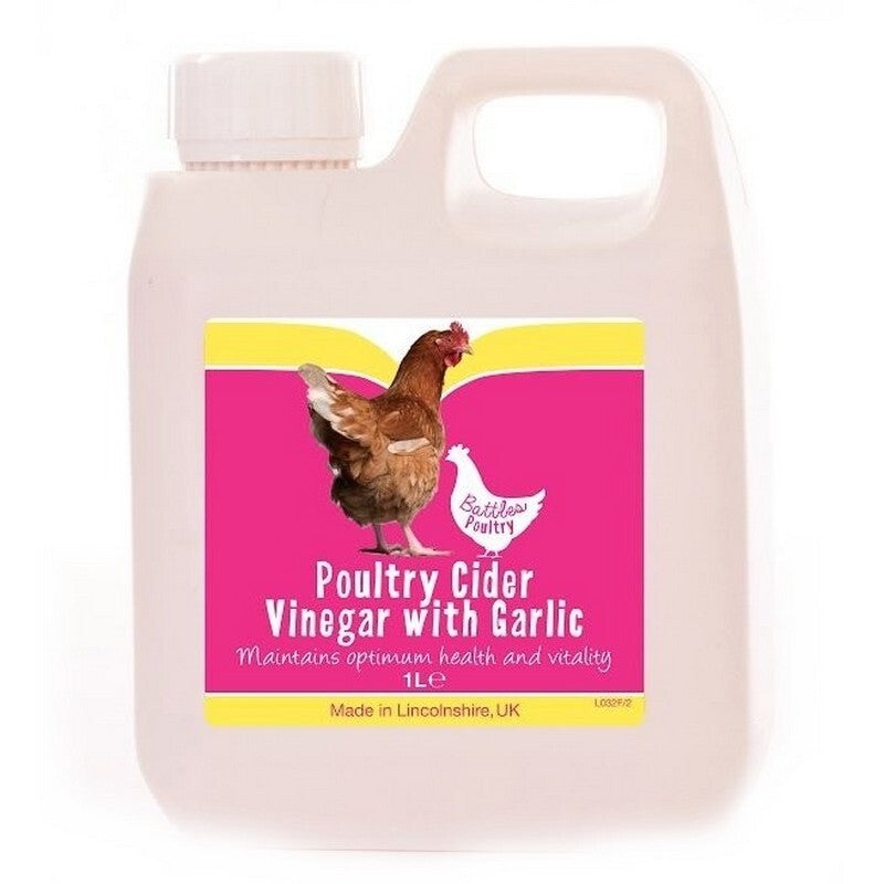 Battles Poultry Cider Vinegar & Garlic 1L