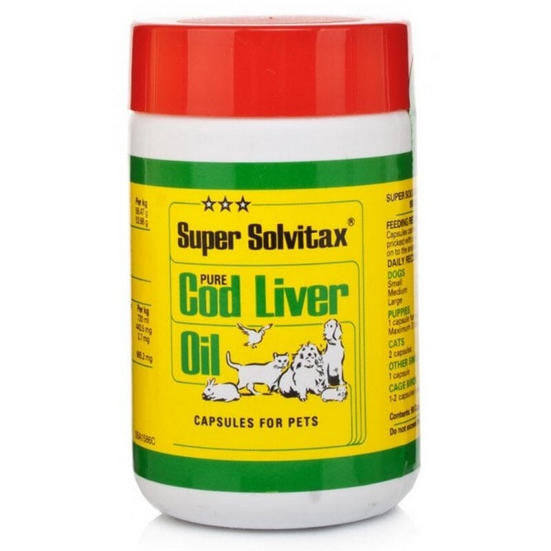 Super Solvitax Cod Liver Oil Capsules 90 x 3