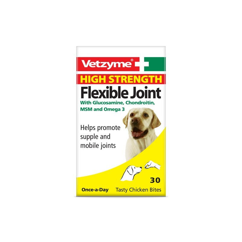 Vetzyme Flex High Strength Joint Tablets 30 x 3