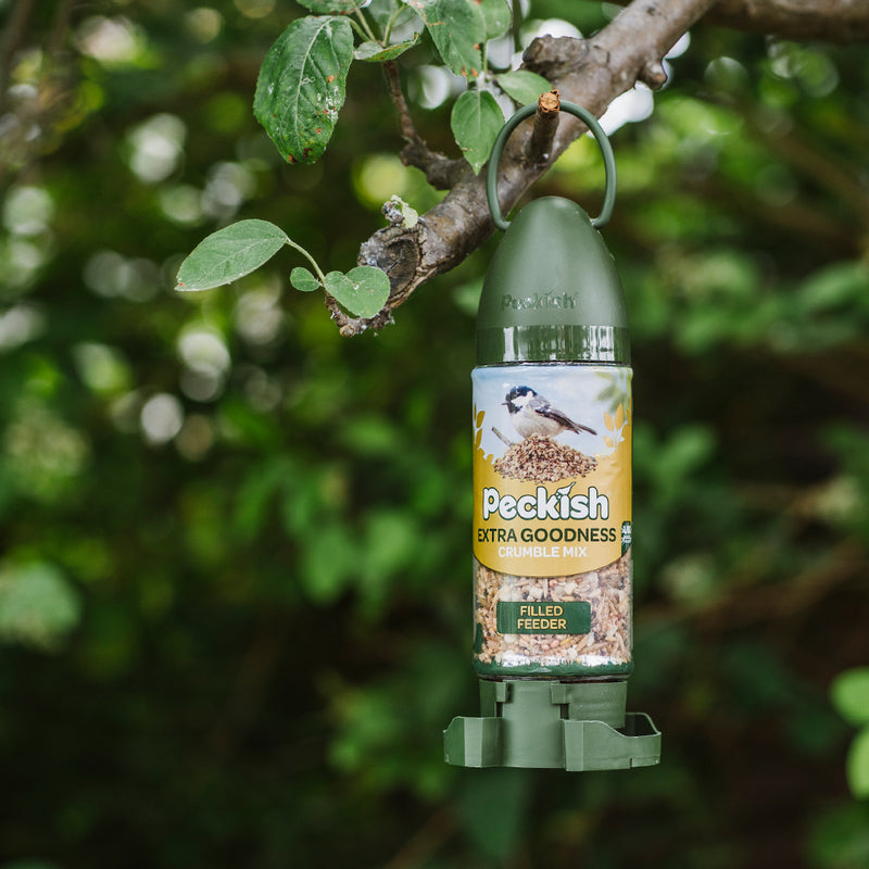 Peckish Extra Goodness Crumble Mix Filled Feeder 350g