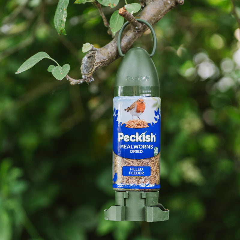 Peckish Mealworms Filled Feeder 90g