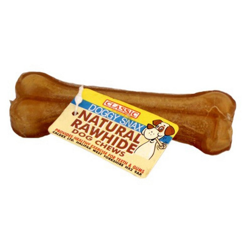 Classic Rawhide Knuckle Dog Chews 17cm x 20