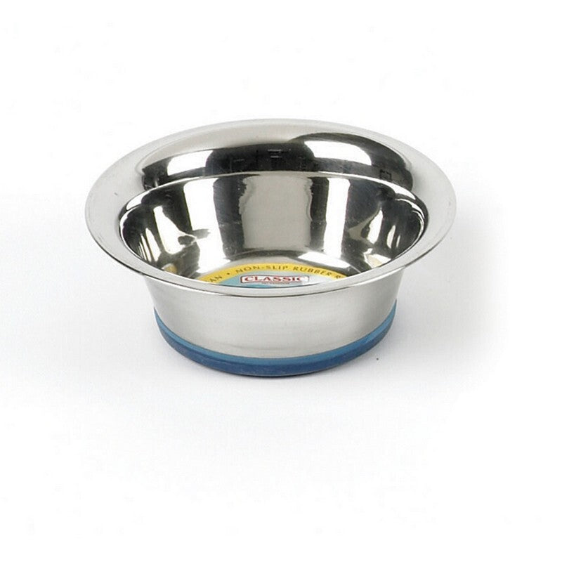 Classic Stainless Steel Non-Slip Dish 11cm x 6