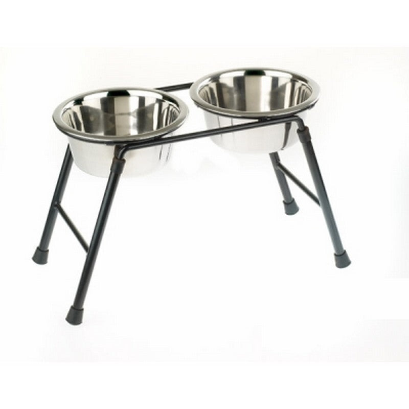 Classic High Stand Twin Dish 900ml x 2