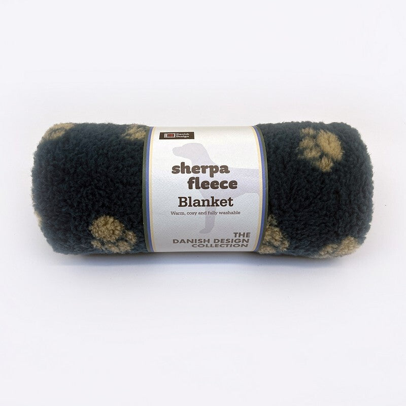 DD Fleece Harbour Paw Blanket Medium