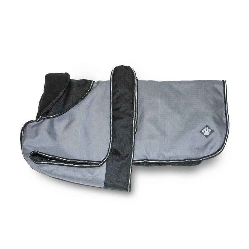 DD 2-in-1 Four Seasons Dog Coat Gry 12 i