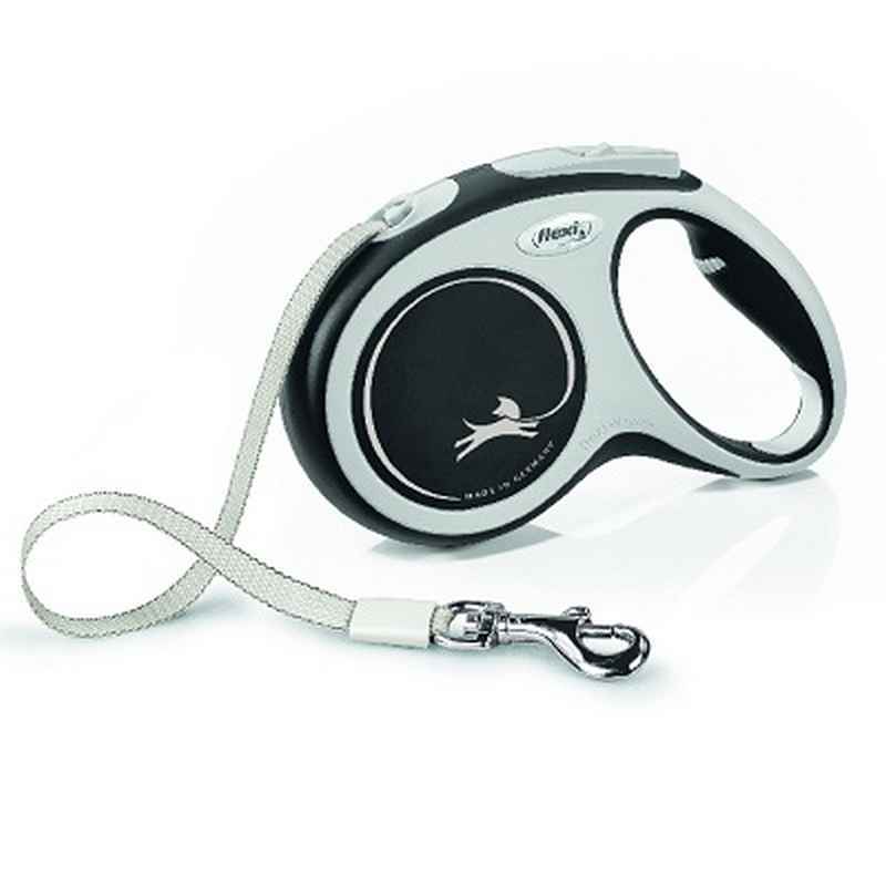 Flexi Comfort Tape Dog Lead Medium Black 5m