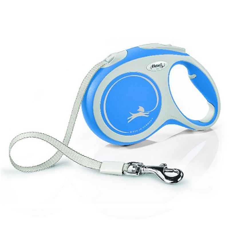 Flexi Comfort Tape Dog Lead Large Blue 5m