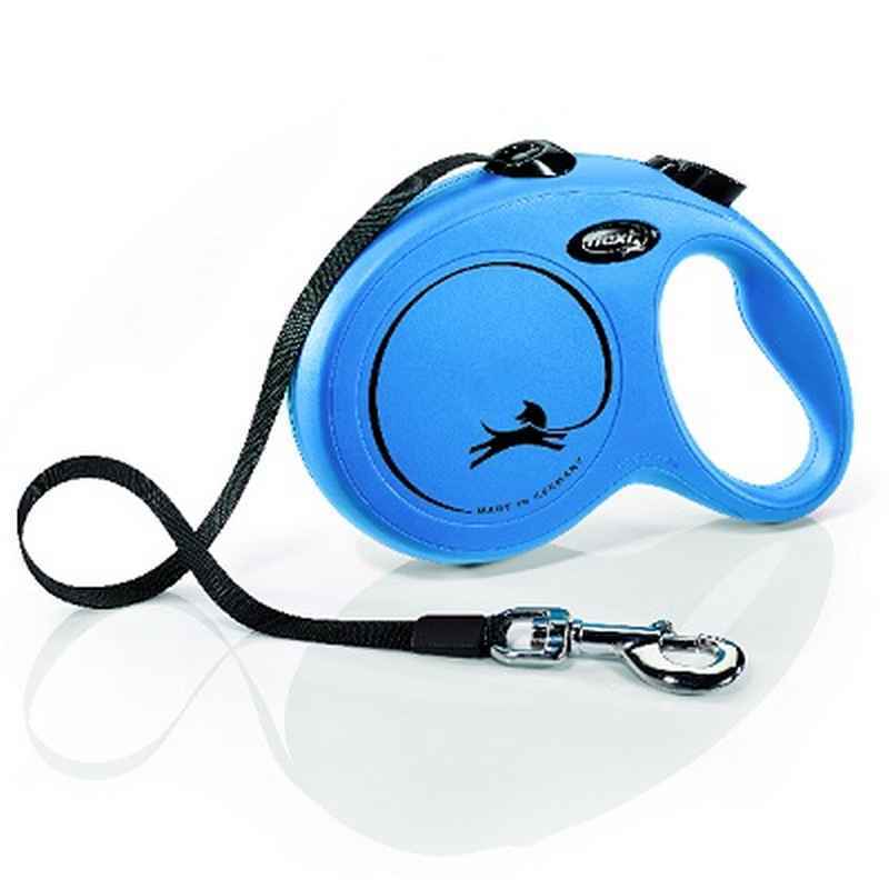 Flexi Classic Tape Dog Lead Large Blue 5m