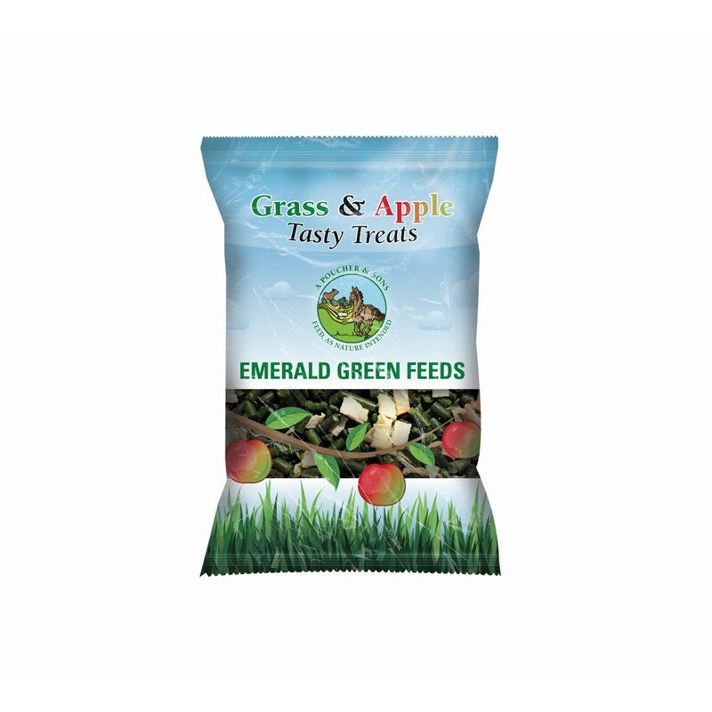 Emerald Green Grass & Apple Tasty Treats 230g