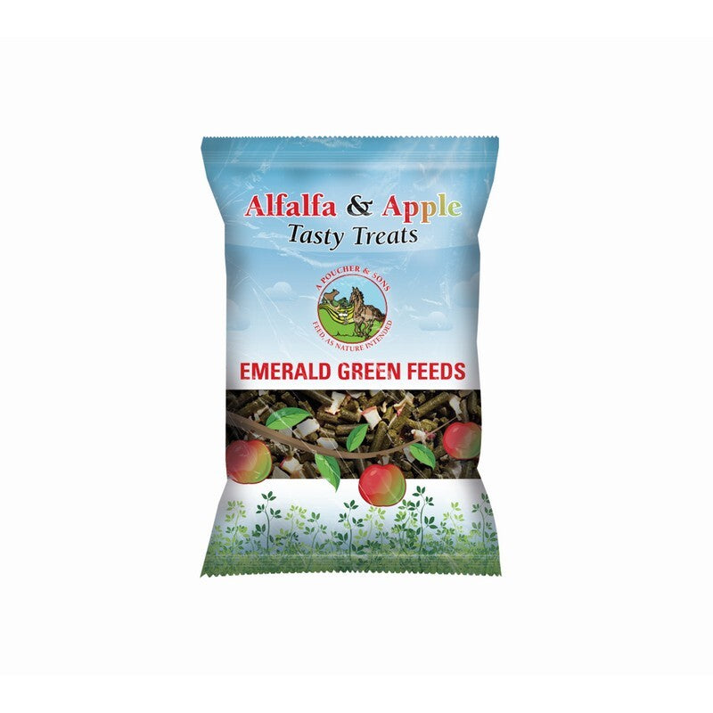 Emerald Green Alfalfa & Apple Tasty Treats 225g