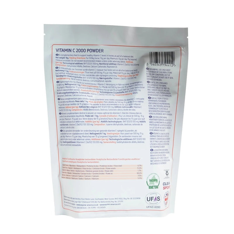 Equine America Vitamin C Powder 1kg