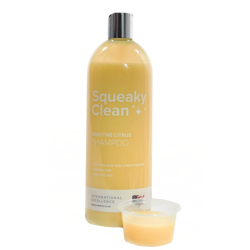 Equine America Squeaky Clean Sensitive Citrus Shampoo 1L