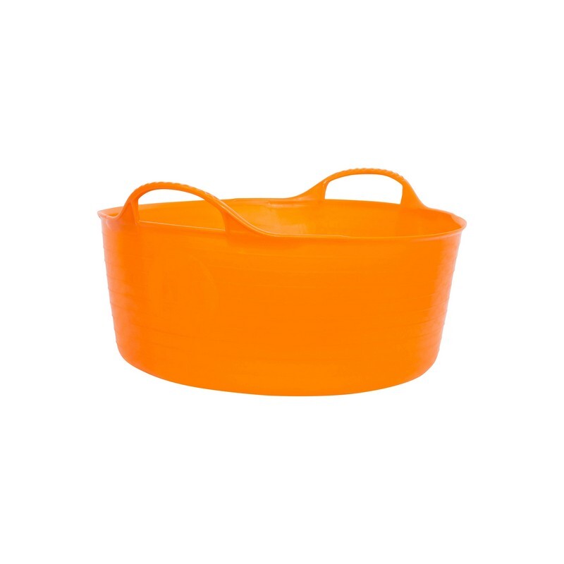 Red Gorilla Tub Orange Shallow Small 15L