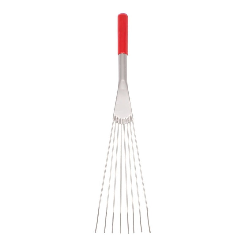 Red Gorilla Big Tidee Metal Short Handle Rake Red Only