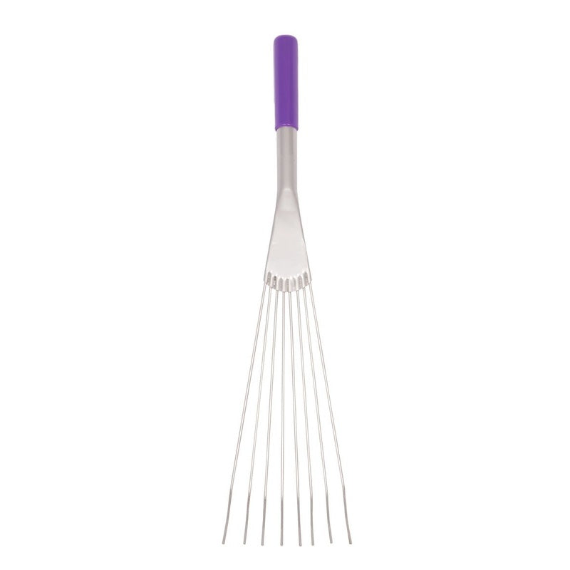 Red Gorilla Big Tidee Metal Short Handle Rake Purple Only