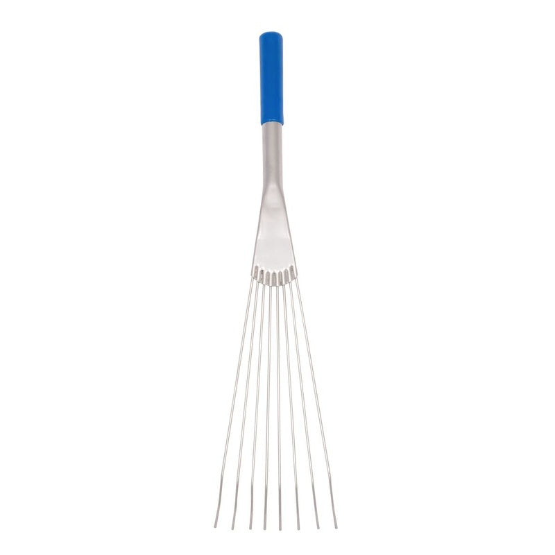 Red Gorilla Big Tidee Metal Short Handle Rake Blue Only
