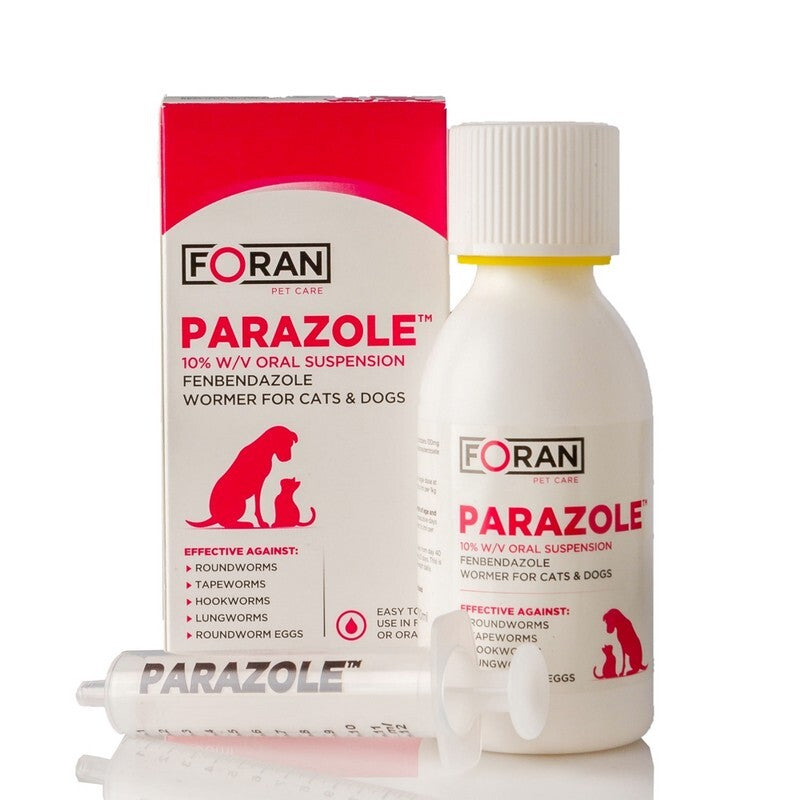Foran Parazole Wormer for Cats & Dogs 100ml