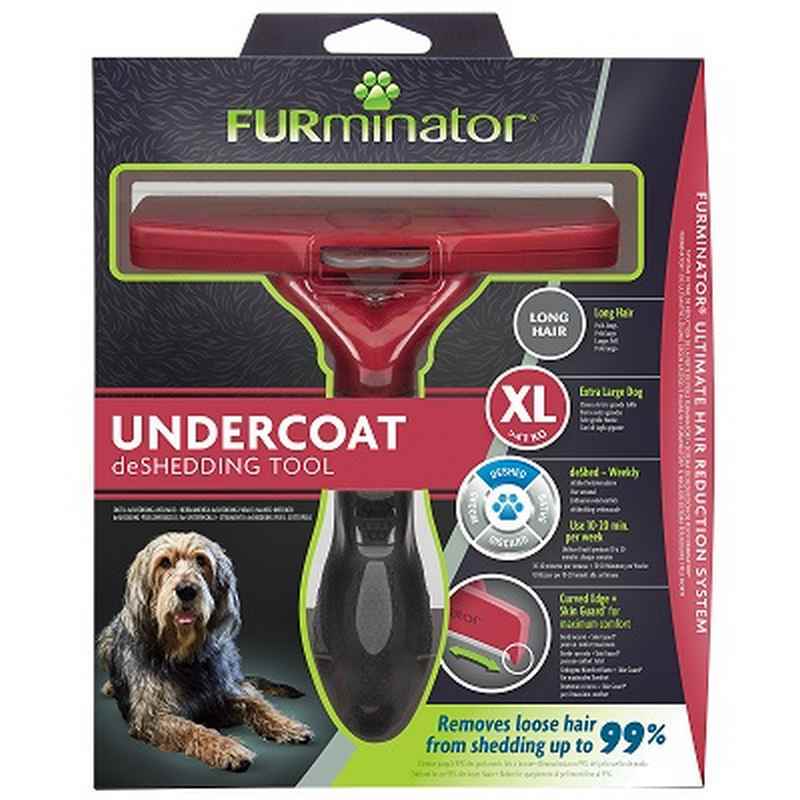 FURminator Undercoat deShedding Tool Long Hair Extra Large Dog