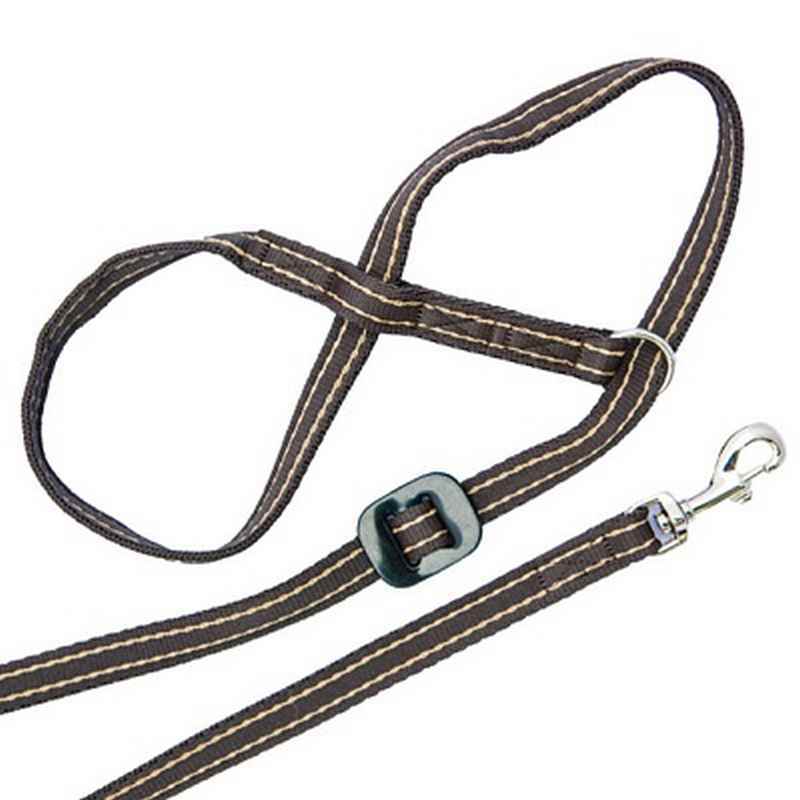 Gencon All In 1 Clip to Collar Headcollar & Lead Coffee/Cream
